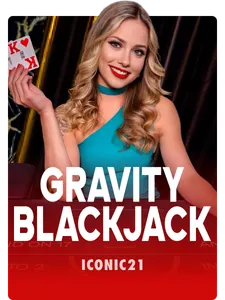 Gravity Blackjack live game at Menace Casino